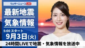 仰天ニュース 動画 2024年9月3日 240903